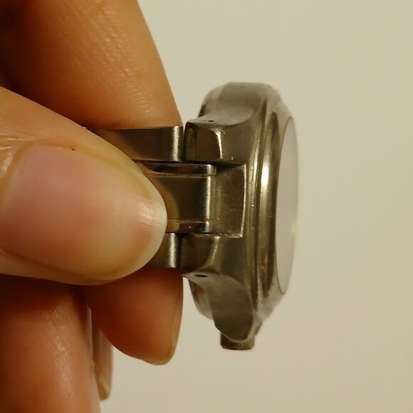 Milan Silver Tone Stainless Steel Bracelet Watch Japan Movt 100Ft WR M.Z. Berger - Picture 13 of 15